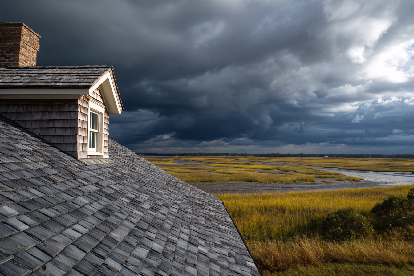 Dramatic split-image of a well-maintained charcoal